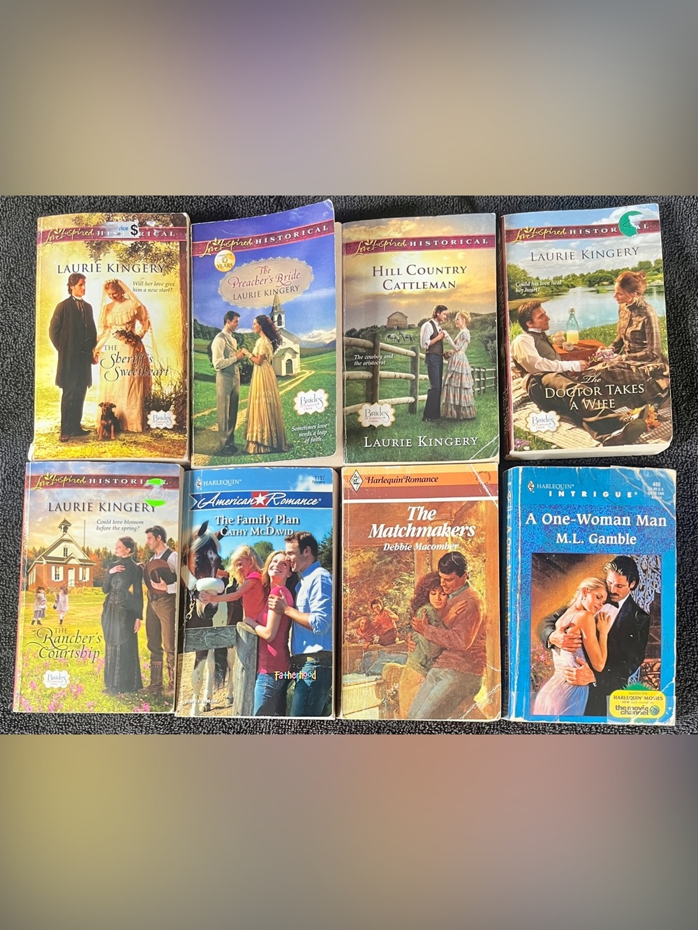 Harlequin Romance Novels - Love Inspired Historical, American Romance, Intrigue